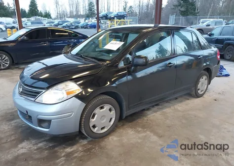 2010 Nissan Versa 1.8S z USA, uszkodzony, nr VIN 3N1BC1AP4AL422362